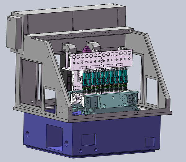 全自動(dòng)通過式圓錐滾子超精機(jī)