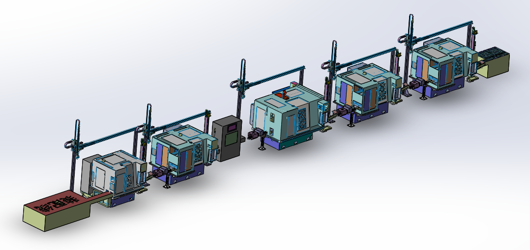 軸承自動產線方案設計 軸承自動產線方案設計